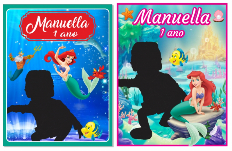 Banner Infantil Personalizado Vila Contanca - Banner para Aniversário Personalizado