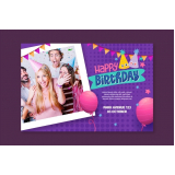 banner para aniversário personalizado Jardim Santa Adélia